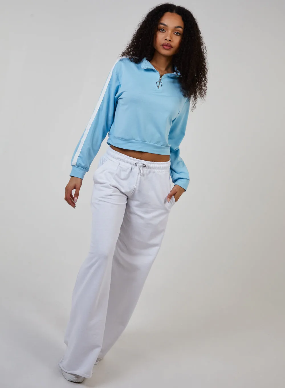 Half Zip Up Sweatshirt