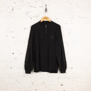 Harley Davidson 1/4 Zip Sweatshirt - Black - XL