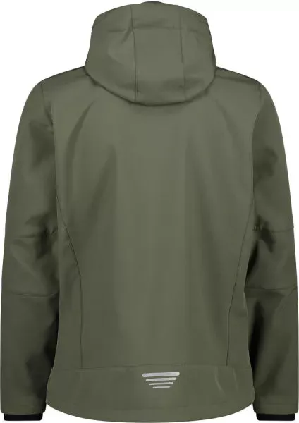 Herren Funktionsjacke  Herren Softshelljacke mit Kapuze Men Softshell Jacket Zip Hood