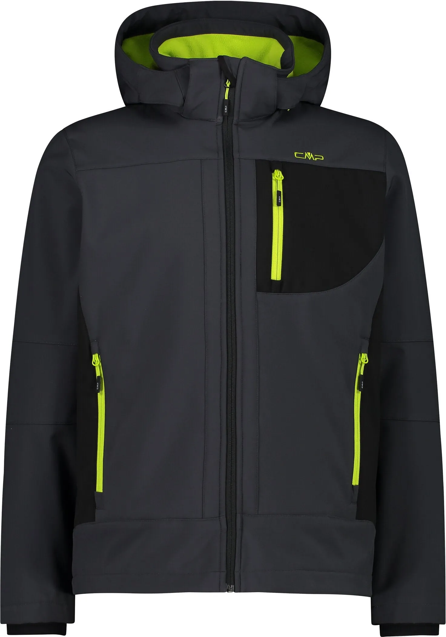 Herren Funktionsjacke  Herren Softshelljacke mit Kapuze Men Softshell Jacket Zip Hood