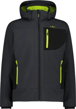 Herren Funktionsjacke  Herren Softshelljacke mit Kapuze Men Softshell Jacket Zip Hood