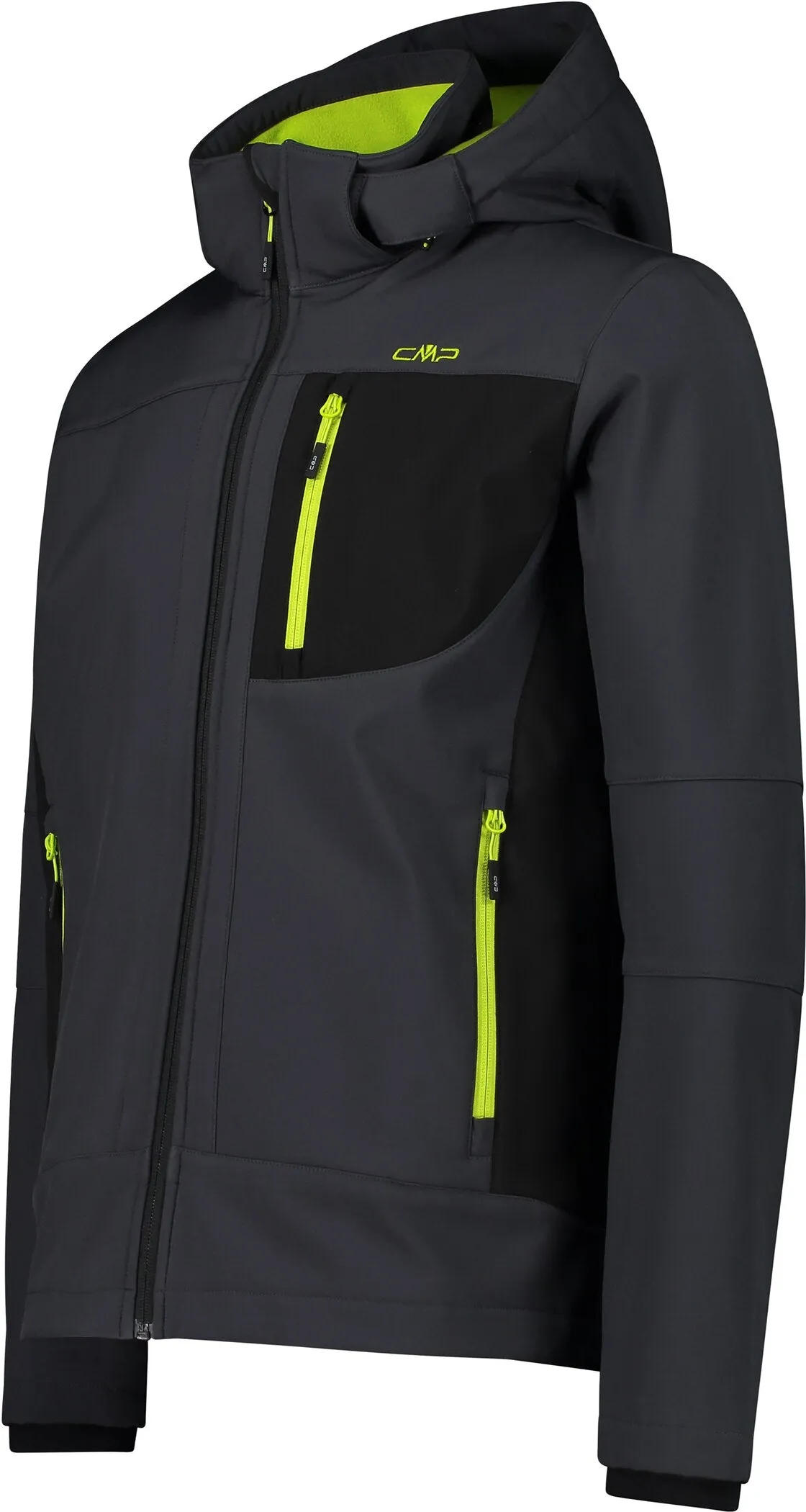 Herren Funktionsjacke  Herren Softshelljacke mit Kapuze Men Softshell Jacket Zip Hood