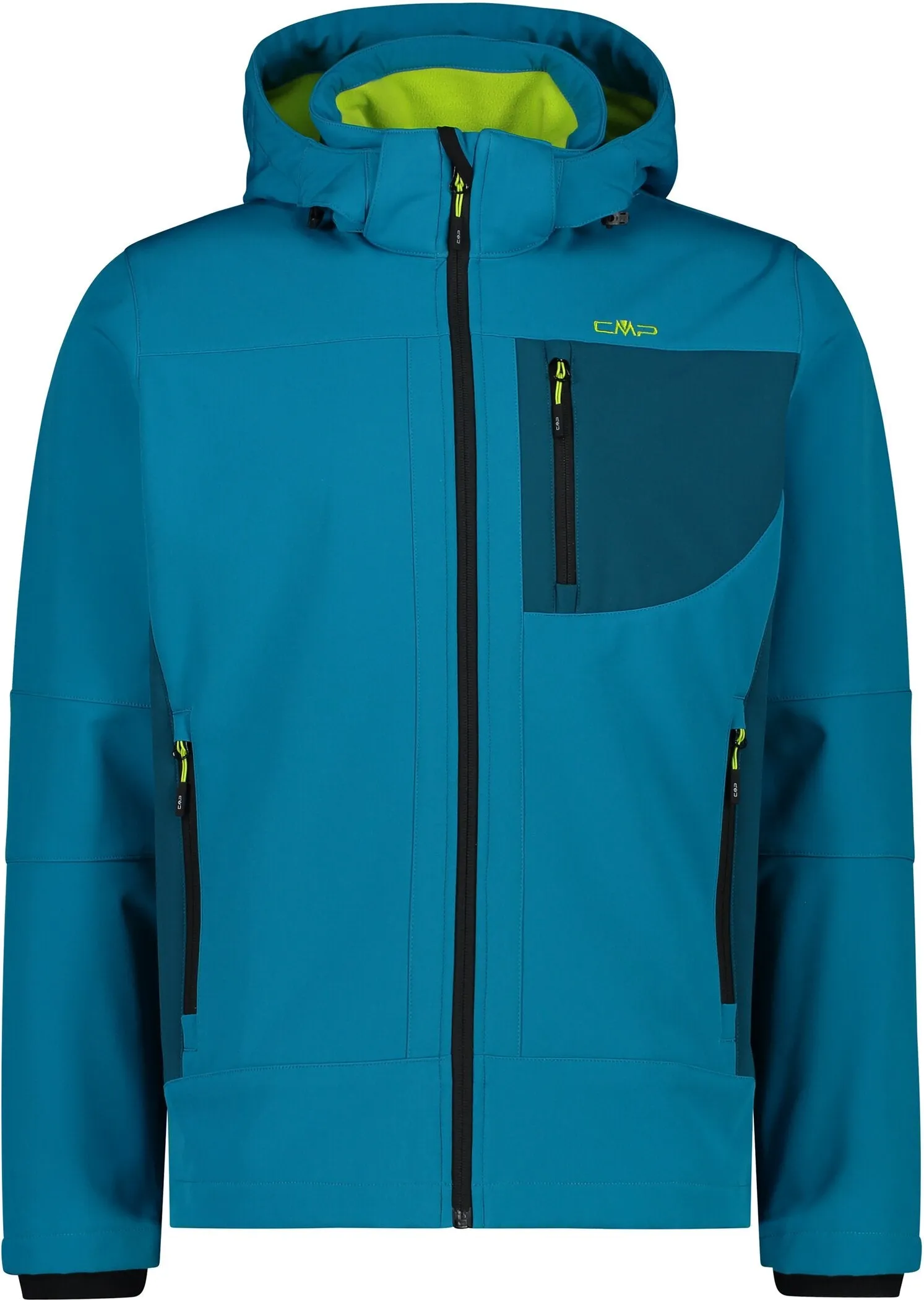 Herren Funktionsjacke  Herren Softshelljacke mit Kapuze Men Softshell Jacket Zip Hood