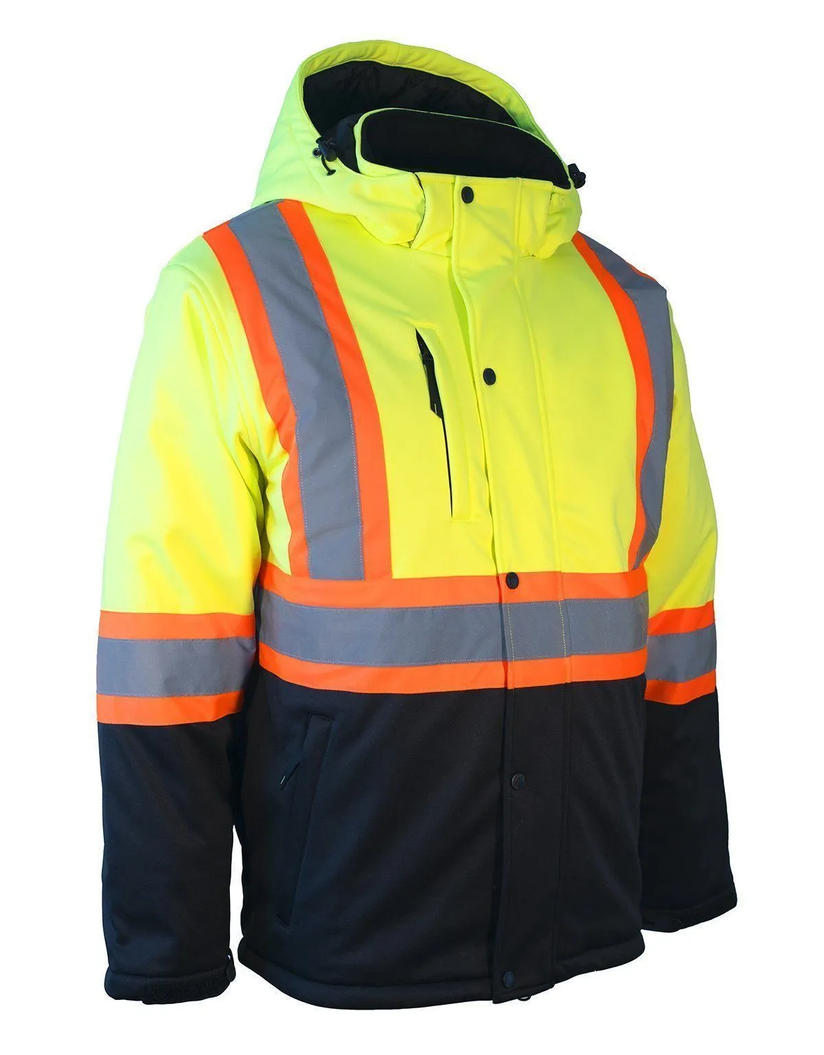 Hi Vis Winter Softshell Heated Jacket