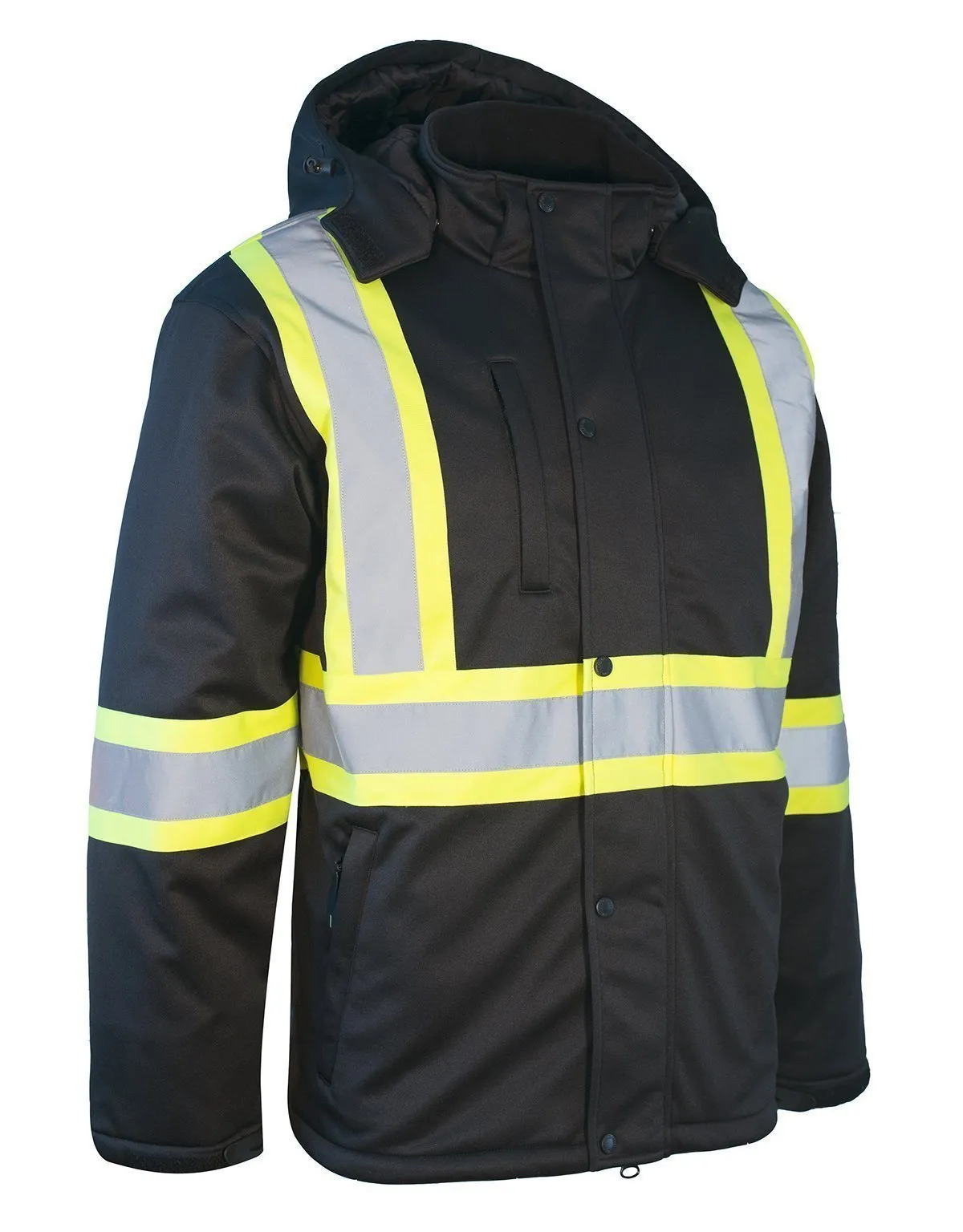 Hi Vis Winter Softshell Heated Jacket
