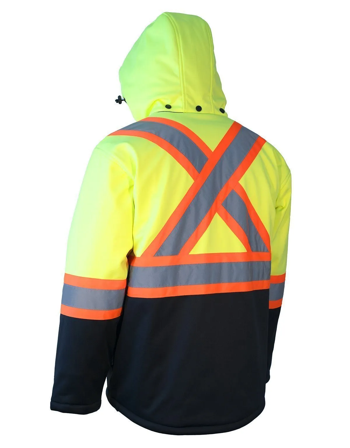 Hi Vis Winter Softshell Heated Jacket