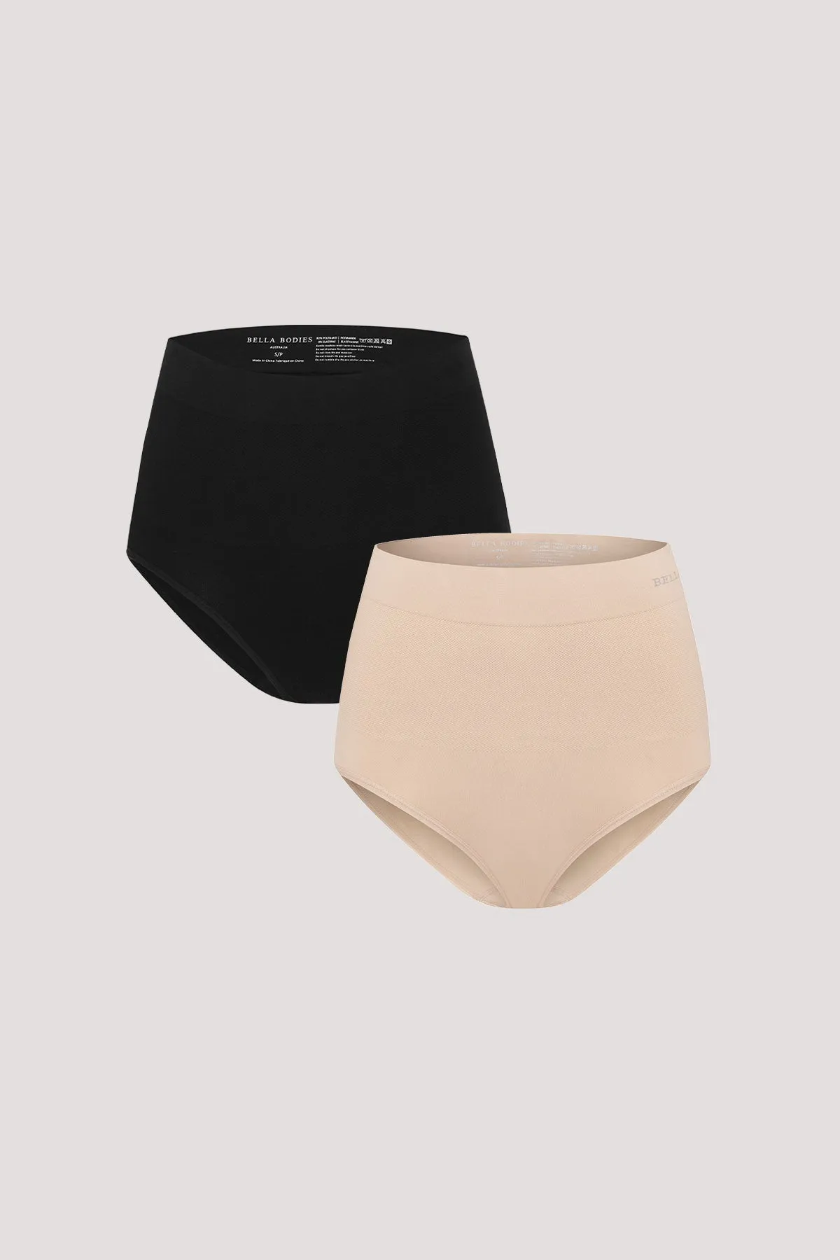 High Waist Firming Travel Knicker 2pk