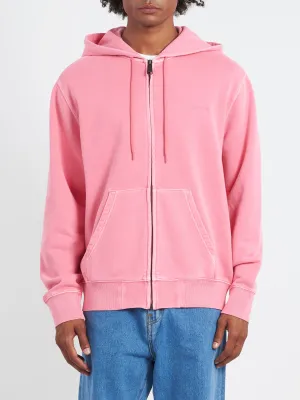 Hooded Duster Script Jacket