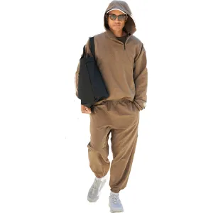Hooded Light Pullover, Desert Taupe