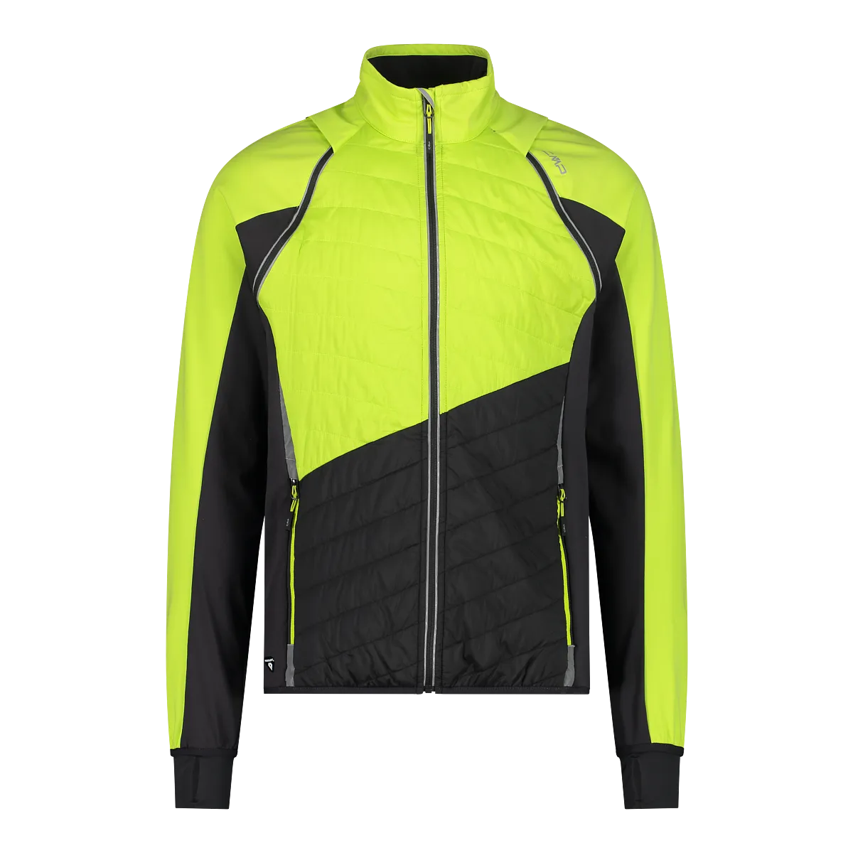 Hybride Herrenjacke Unlimitech mit abnehmbaren ärmeln