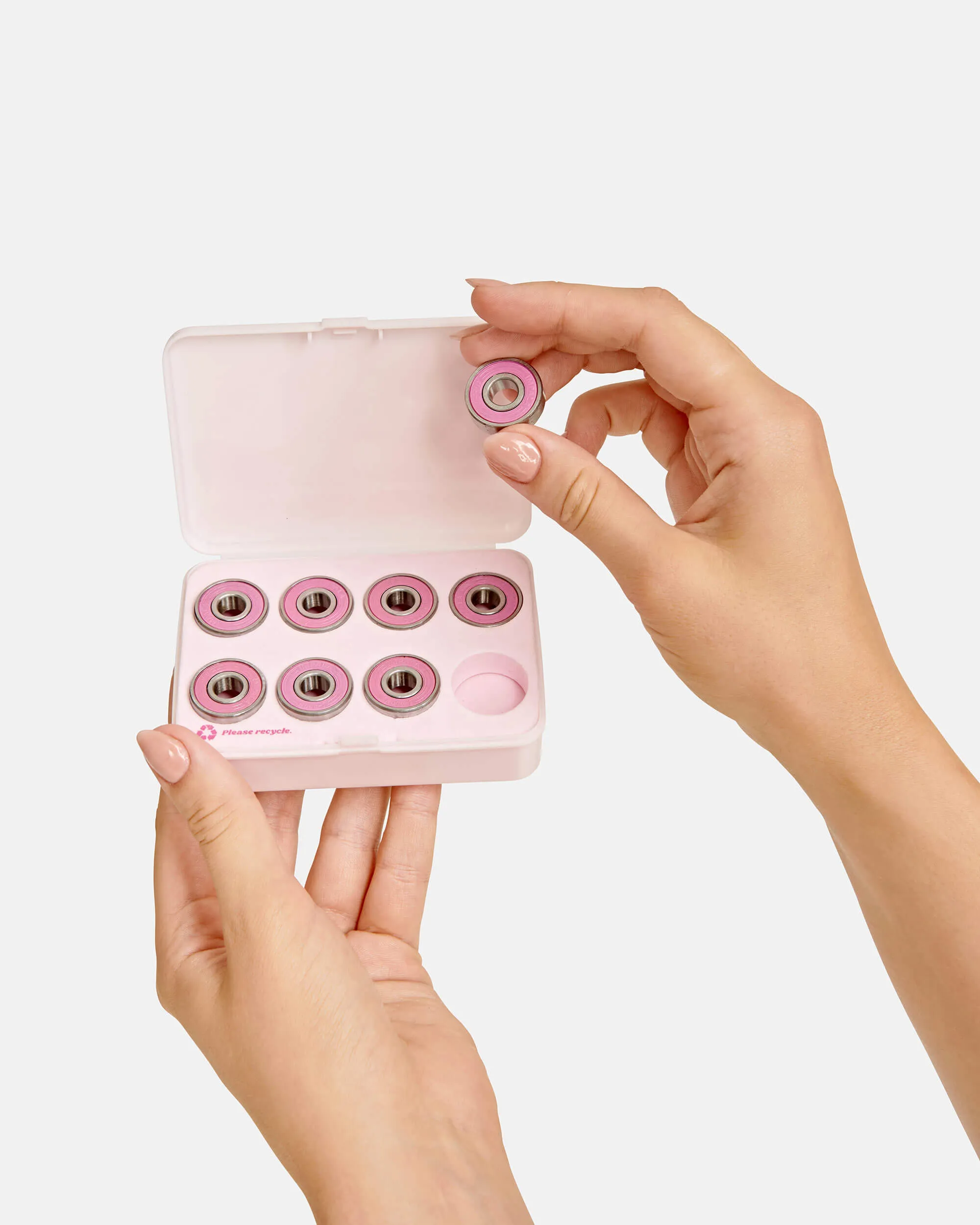 Impala Abec 7 Bearings Pack - Pink