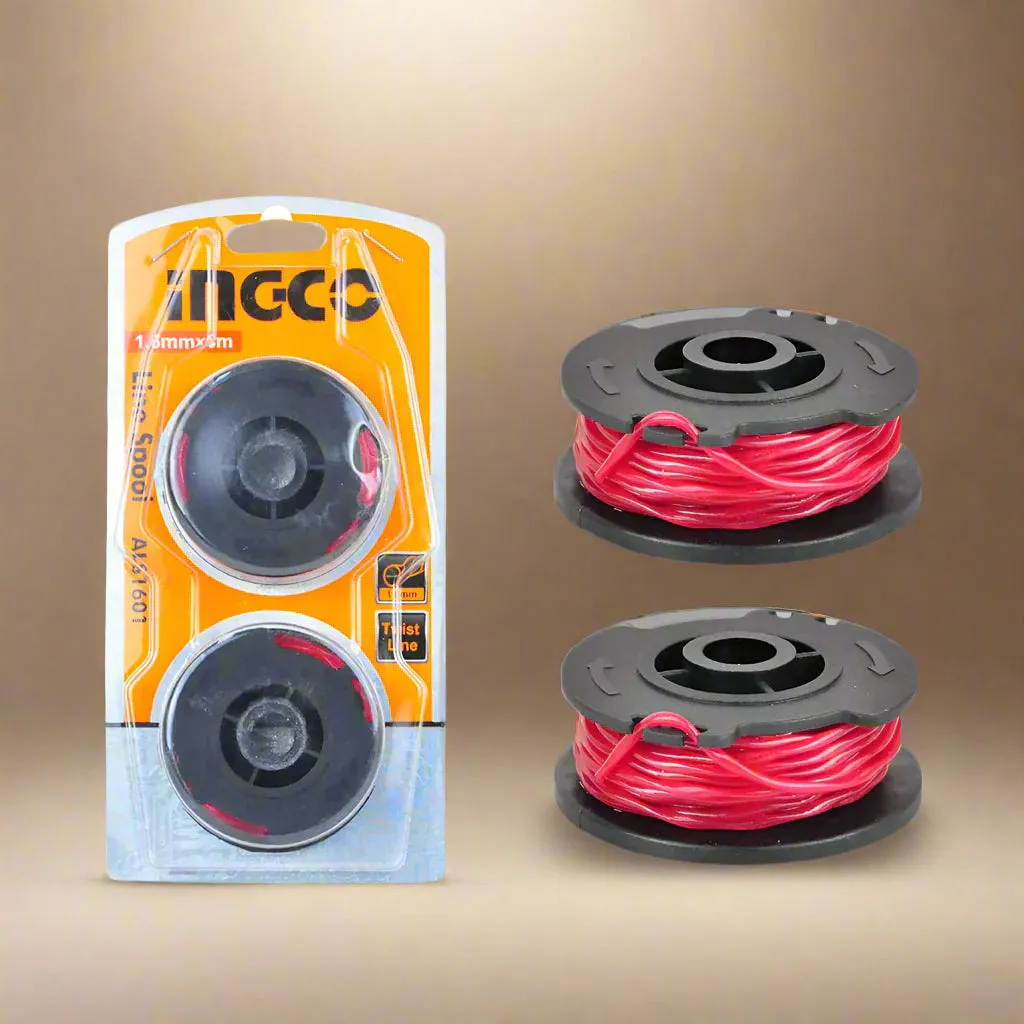 Ingco 2 Pieces Line Spool 1.6mm 5m- ALS25405