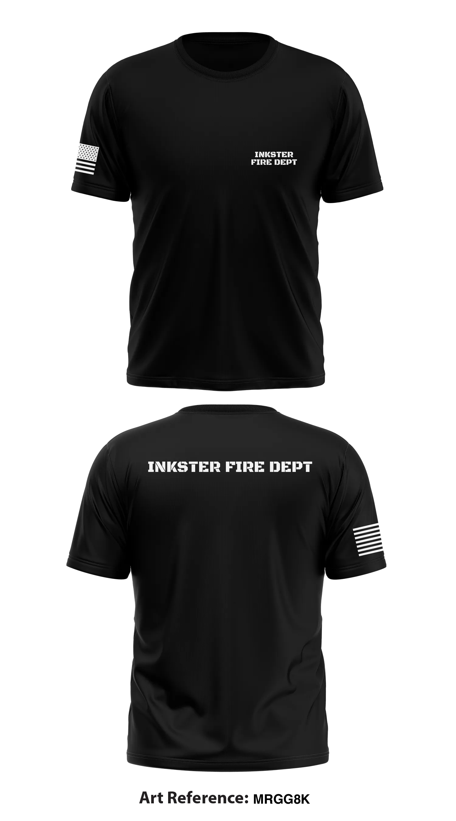 Inkster Fire Dept  Store 1 Core Men's SS Performance Tee - MrgG8K