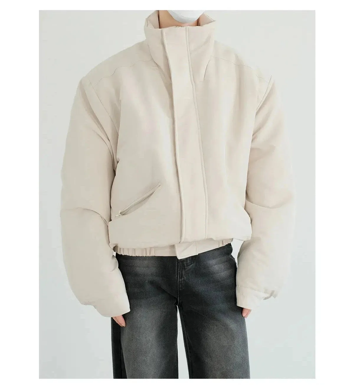 Insulated High-Collar Jacket