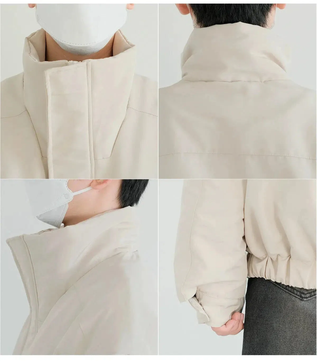 Insulated High-Collar Jacket