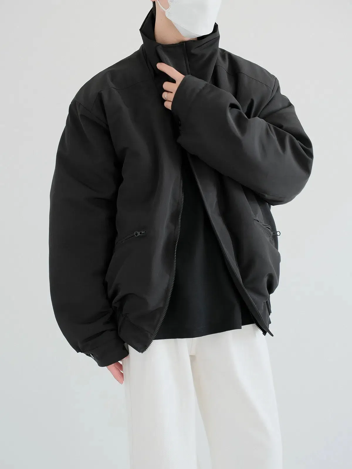Insulated High-Collar Jacket