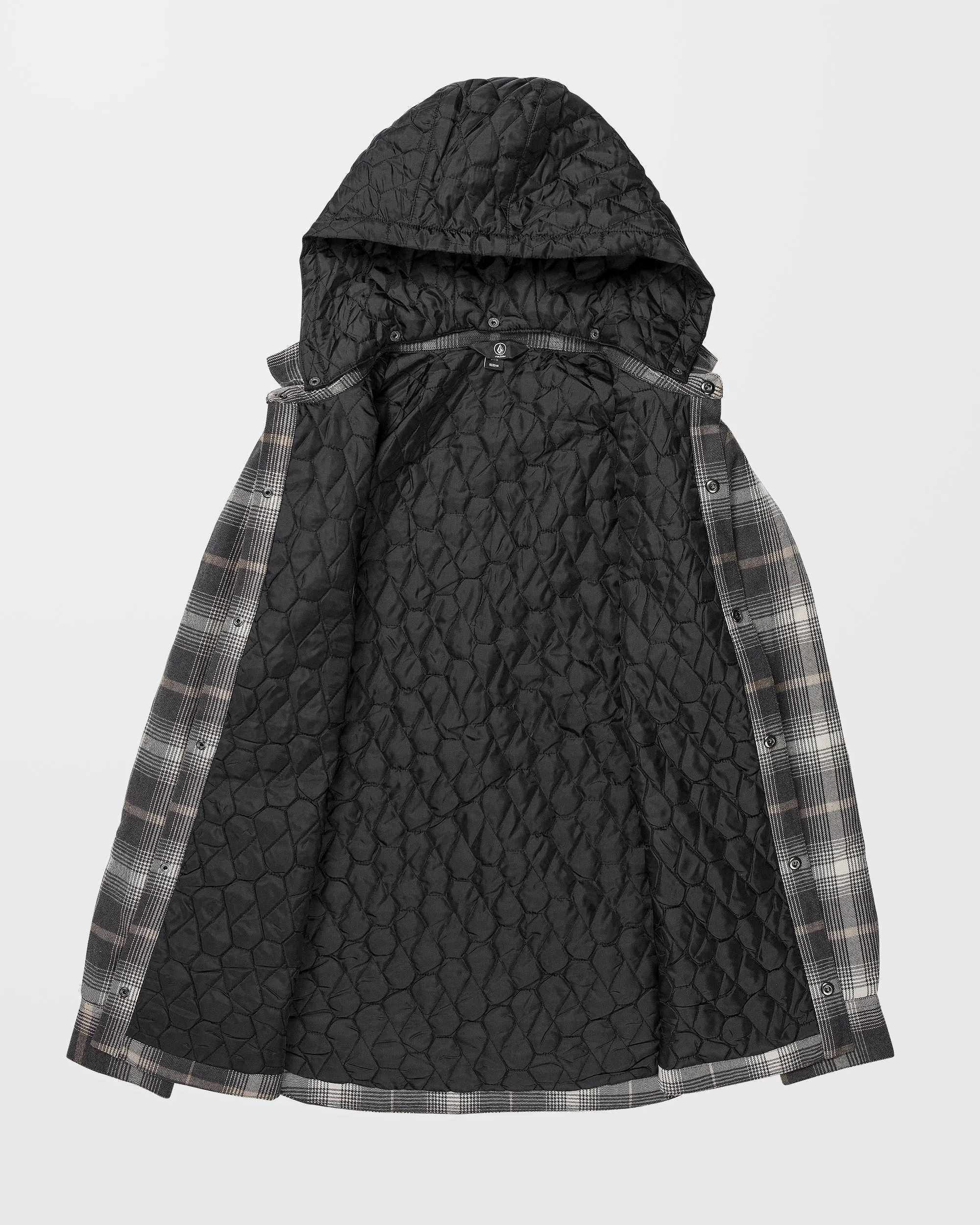 Insulated Riding Flannel Jacke - Stone