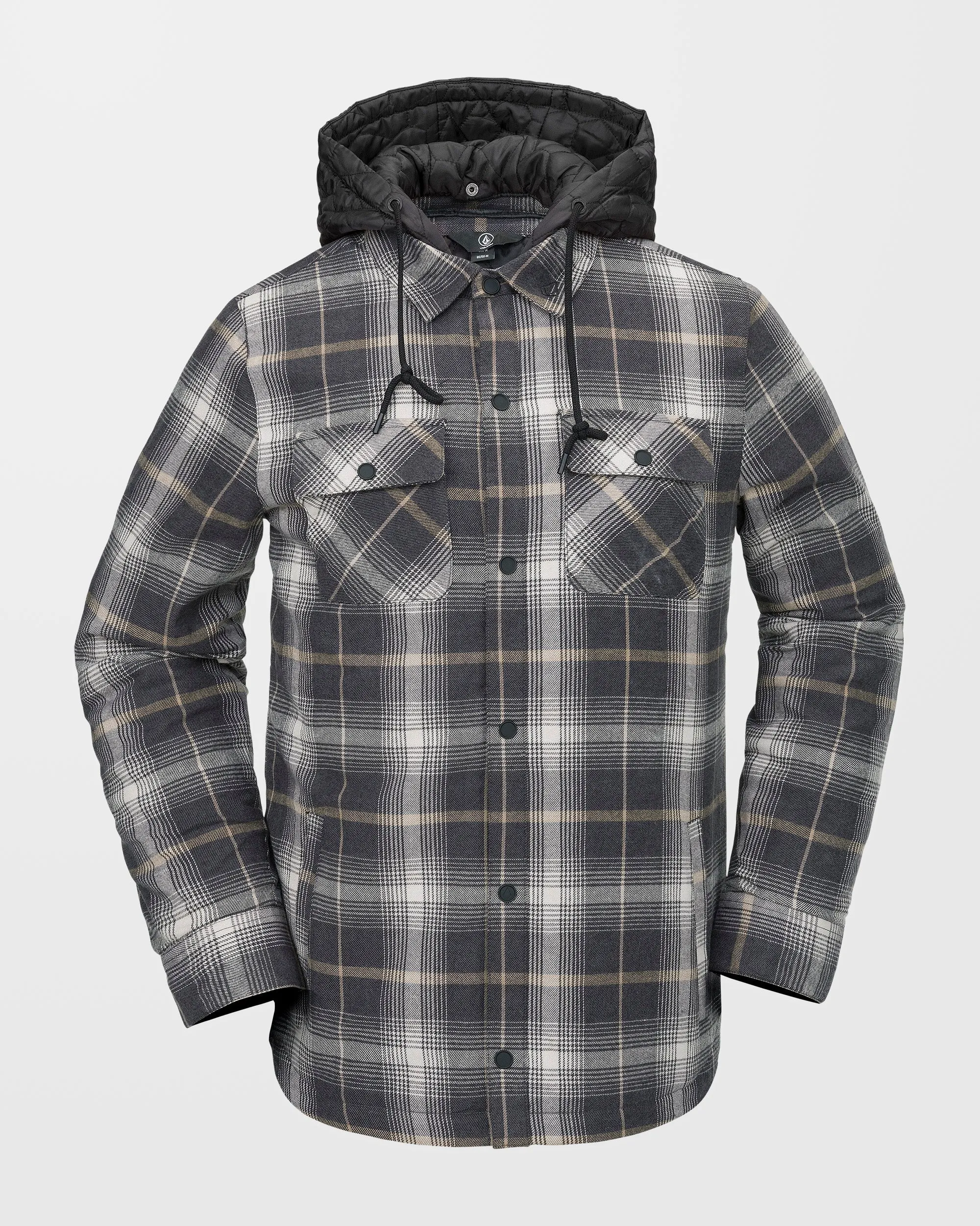 Insulated Riding Flannel Jacke - Stone