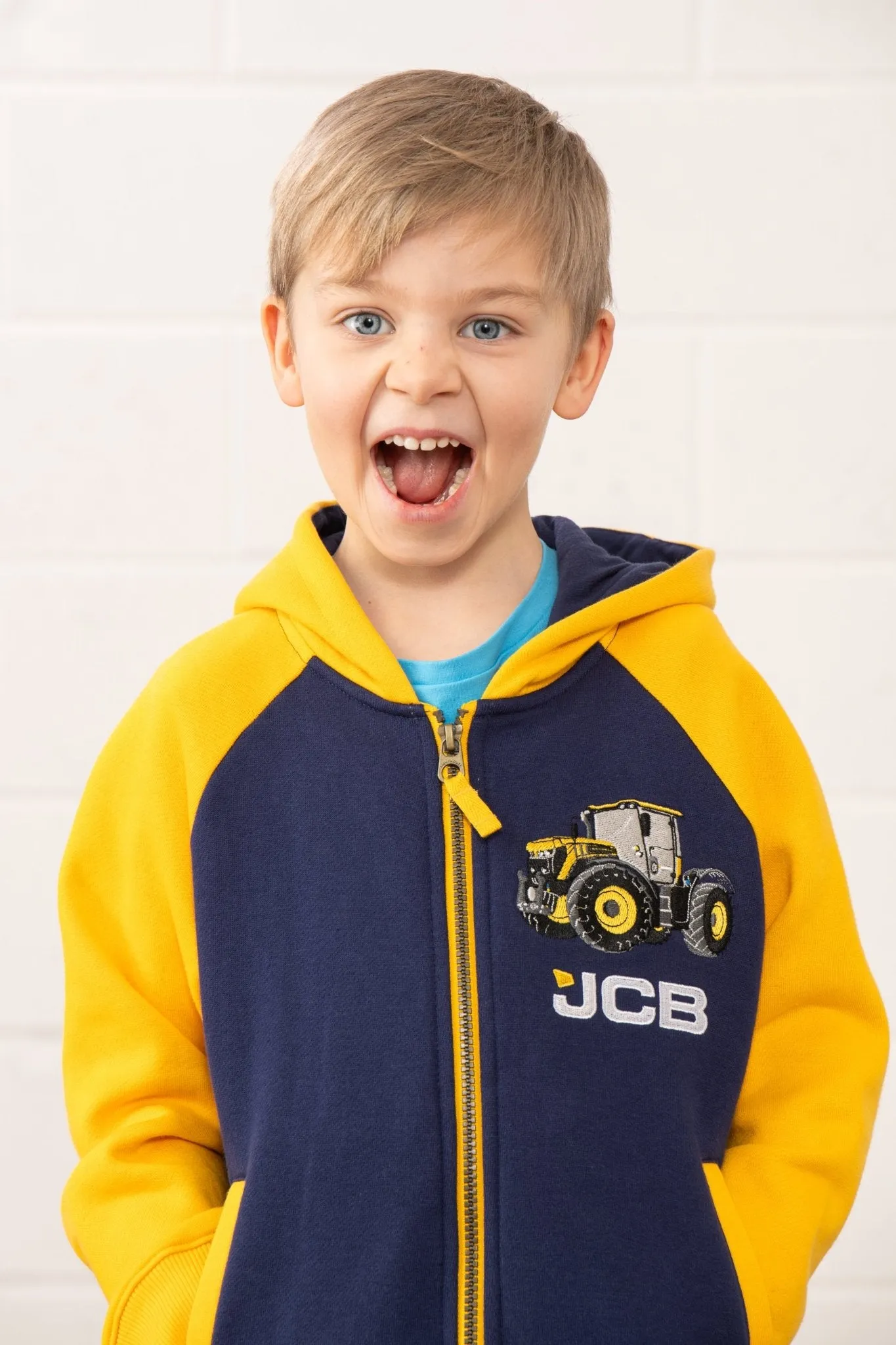 Jackson Full Zip Hoodie - Navy JCB