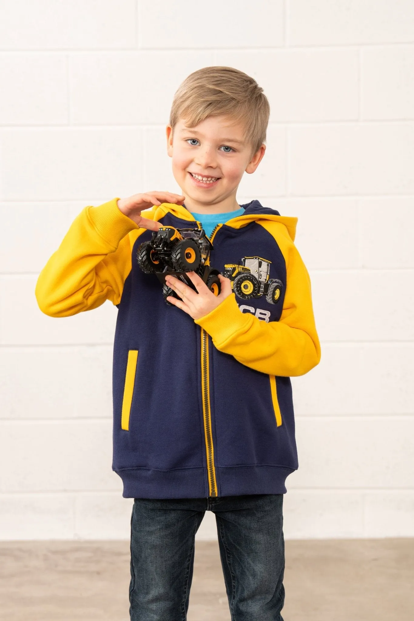 Jackson Full Zip Hoodie - Navy JCB