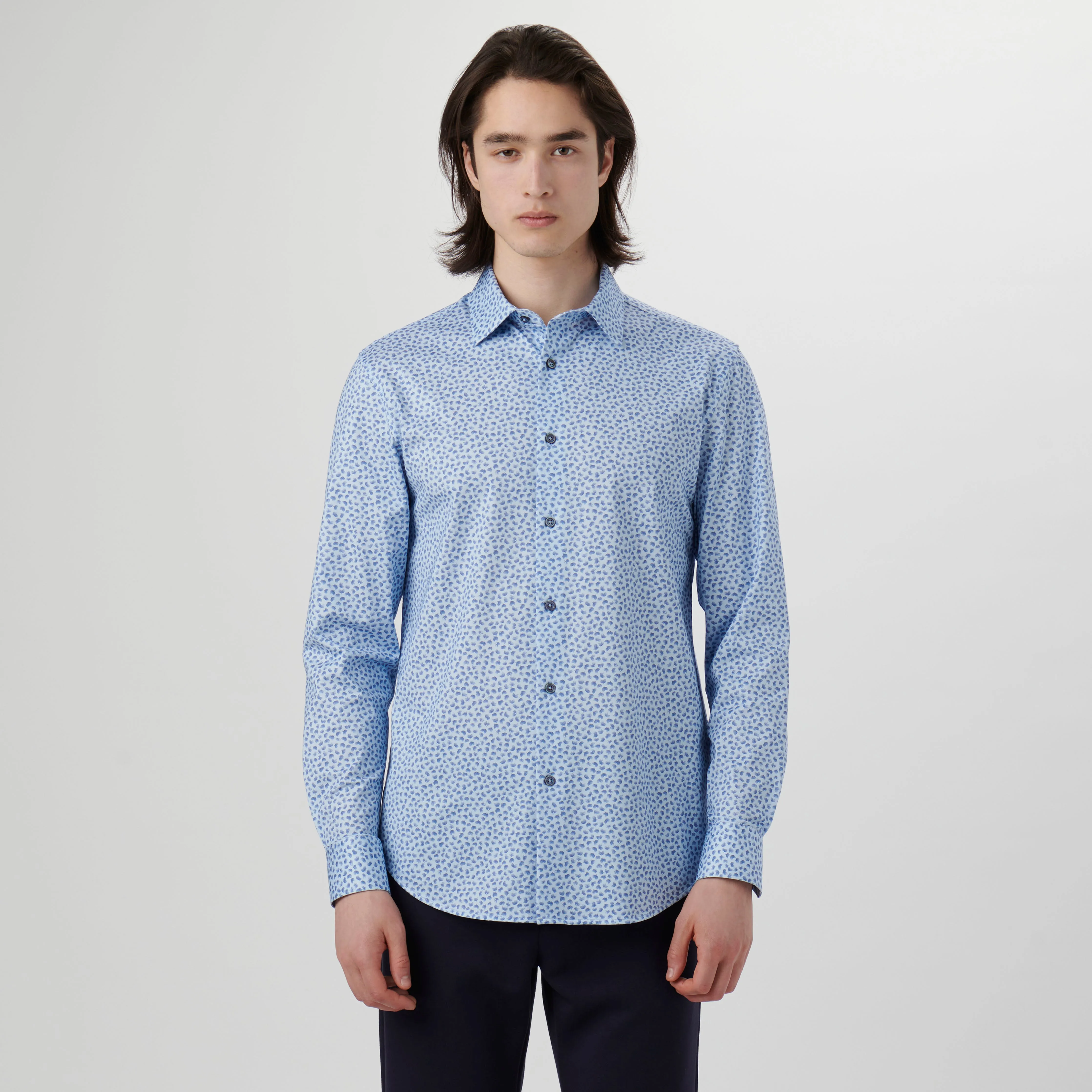 James Abstract Print OoohCotton Shirt