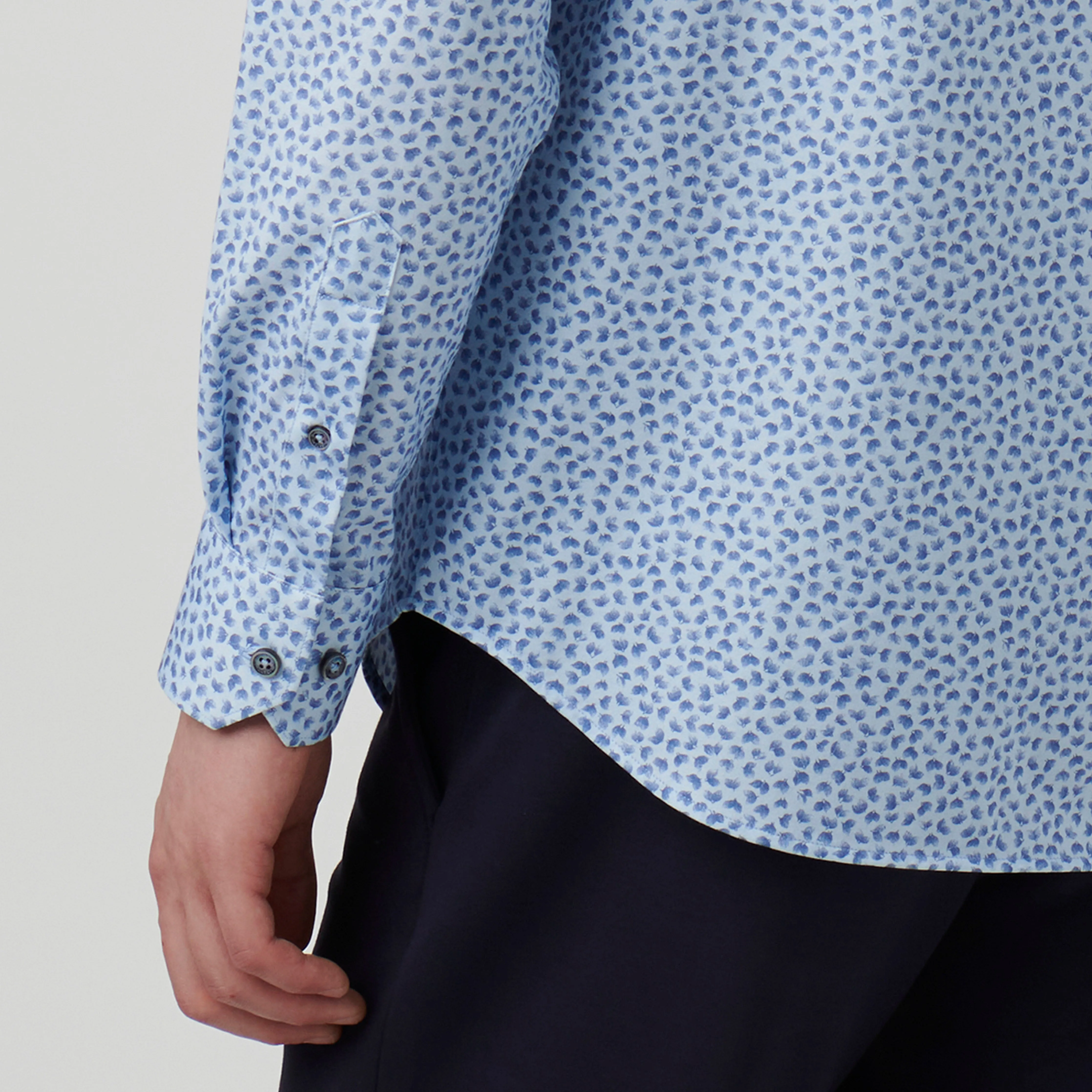 James Abstract Print OoohCotton Shirt