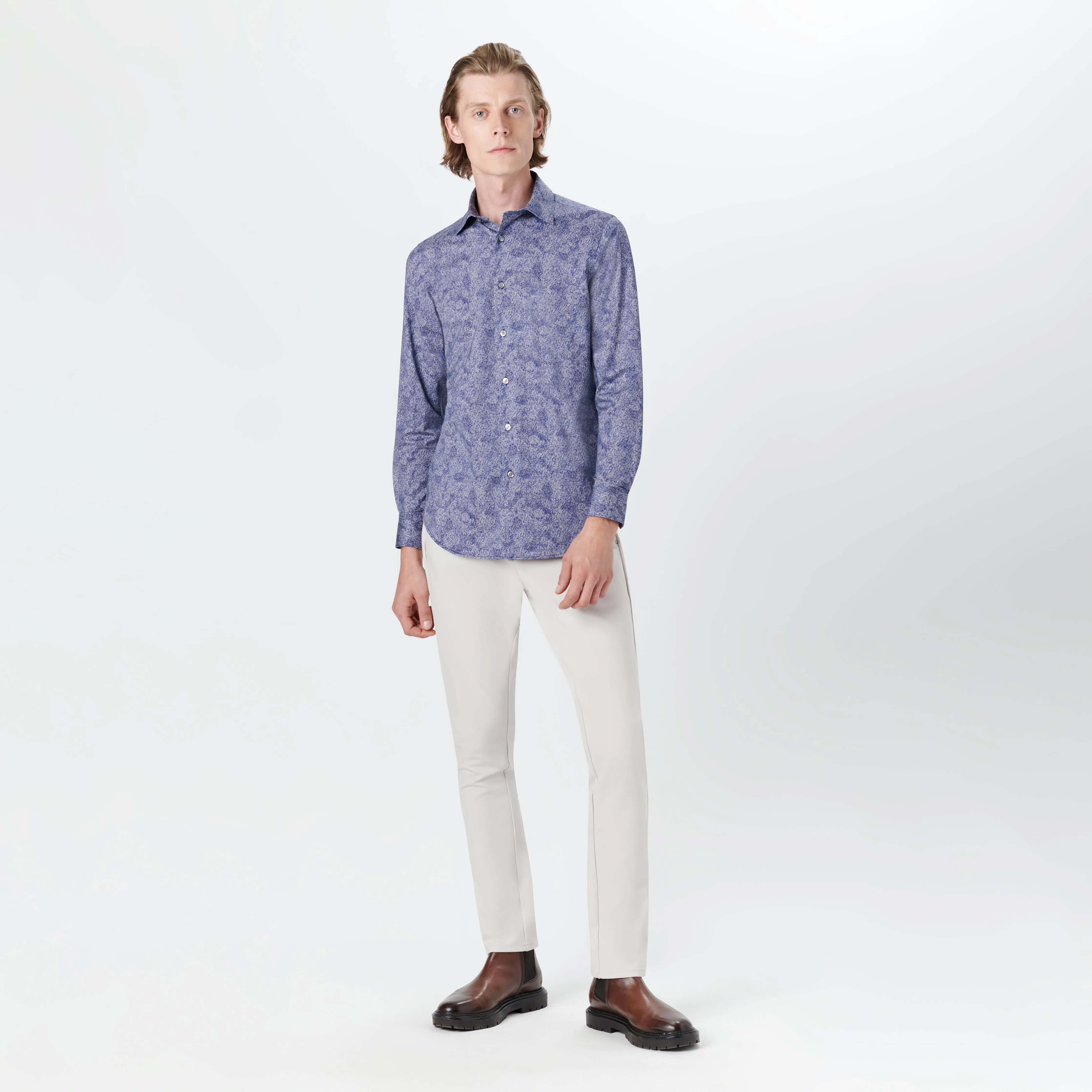 JAMES Abstract Print OoohCotton Shirt