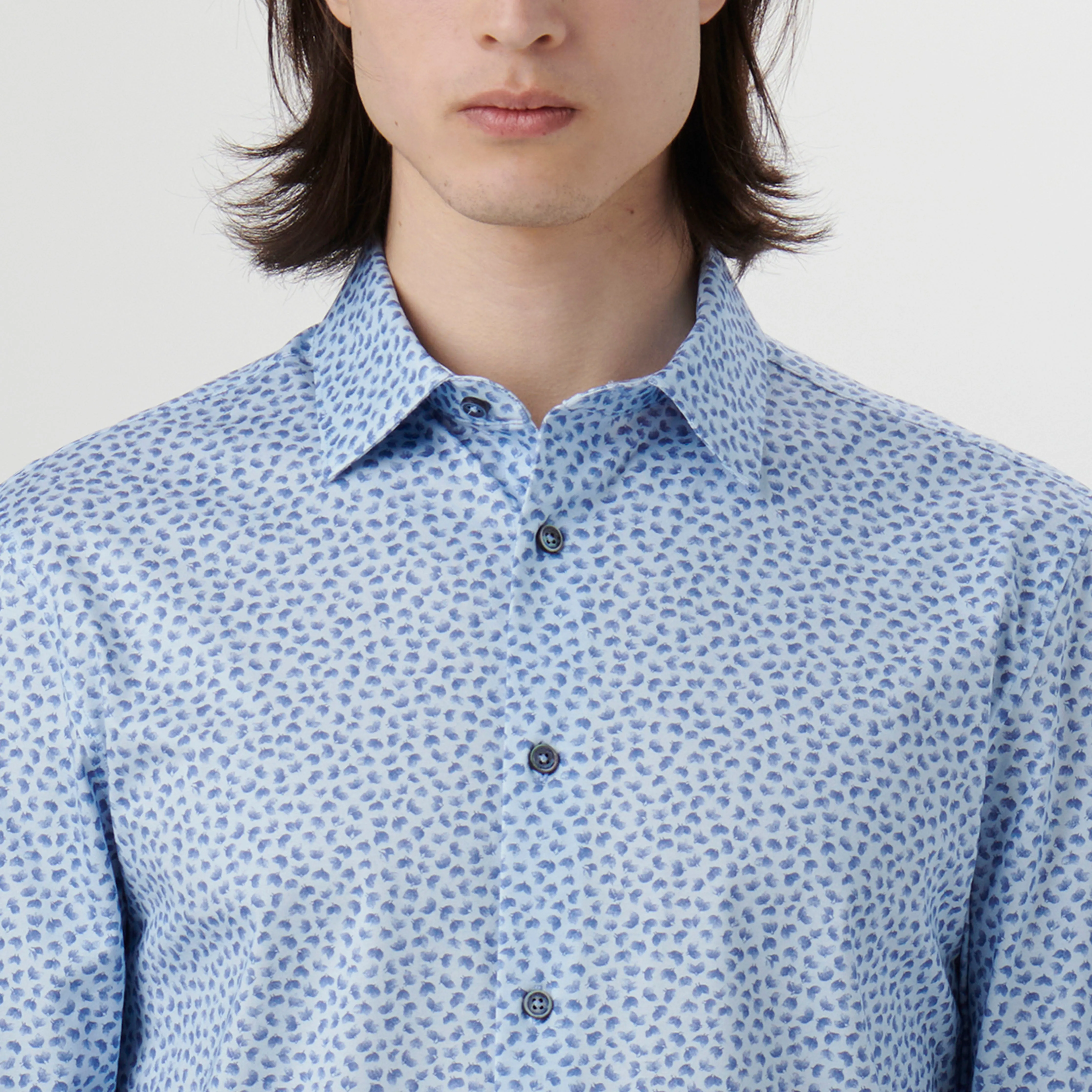 James Abstract Print OoohCotton Shirt