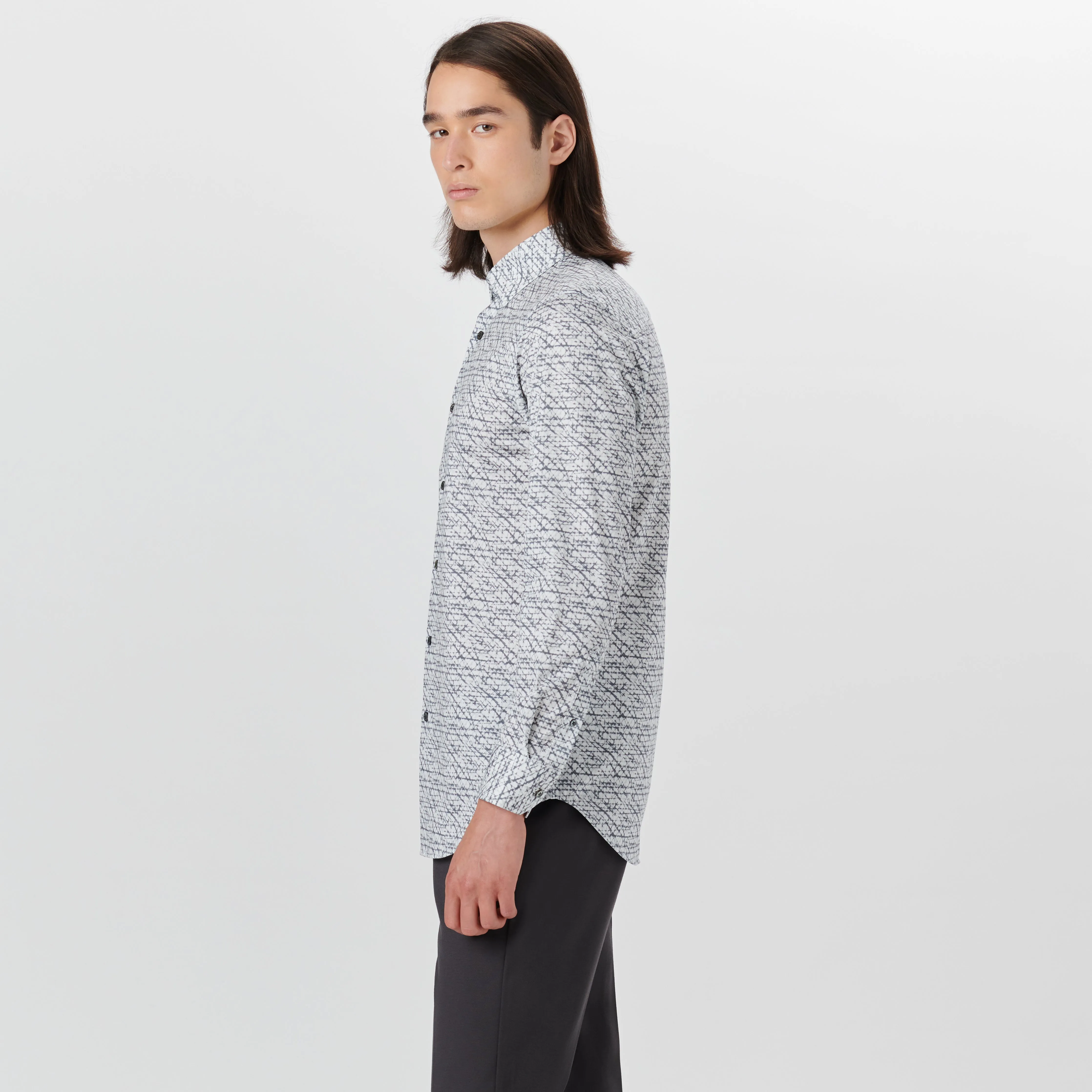 JAMES Abstract Print OoohCotton Twill Shirt