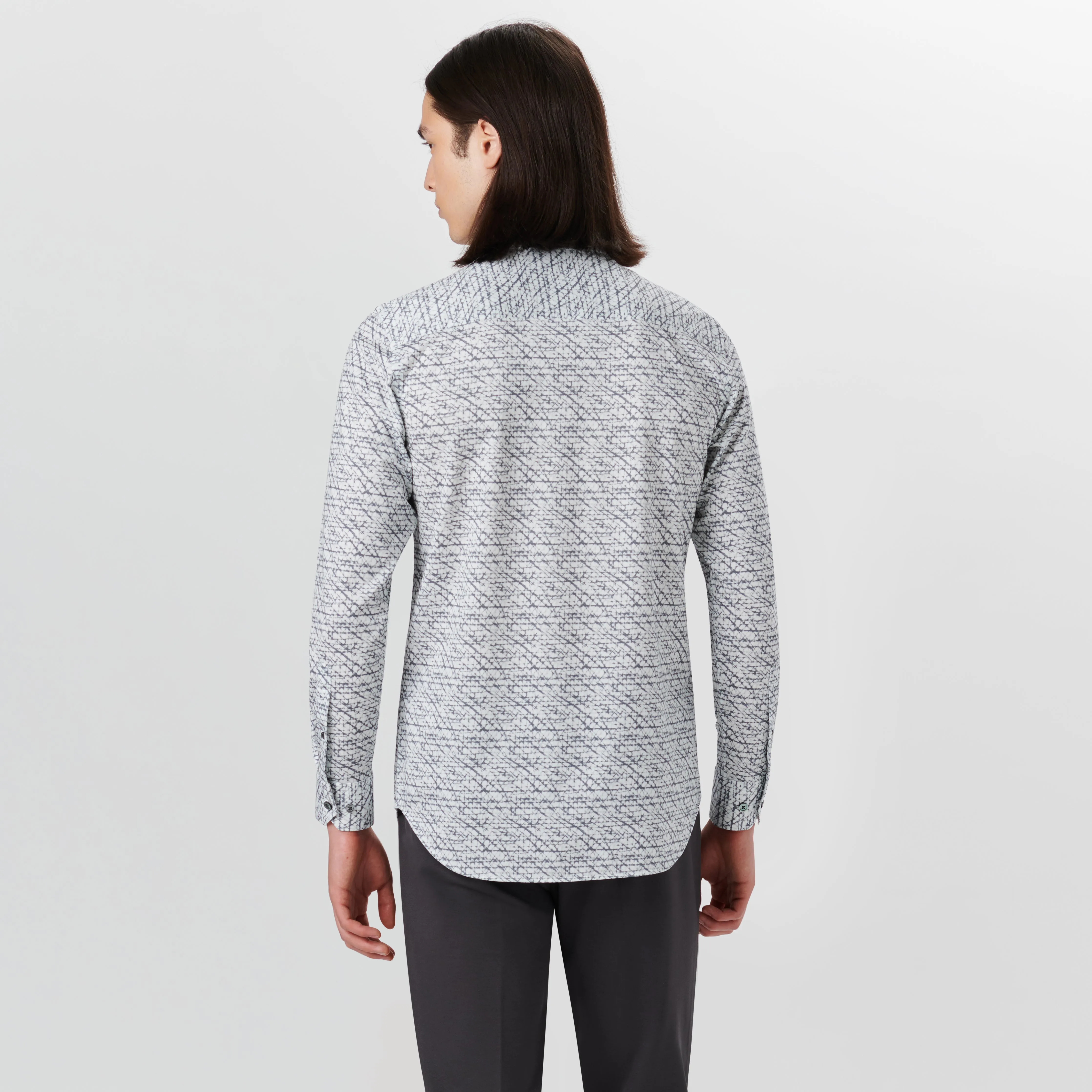 JAMES Abstract Print OoohCotton Twill Shirt