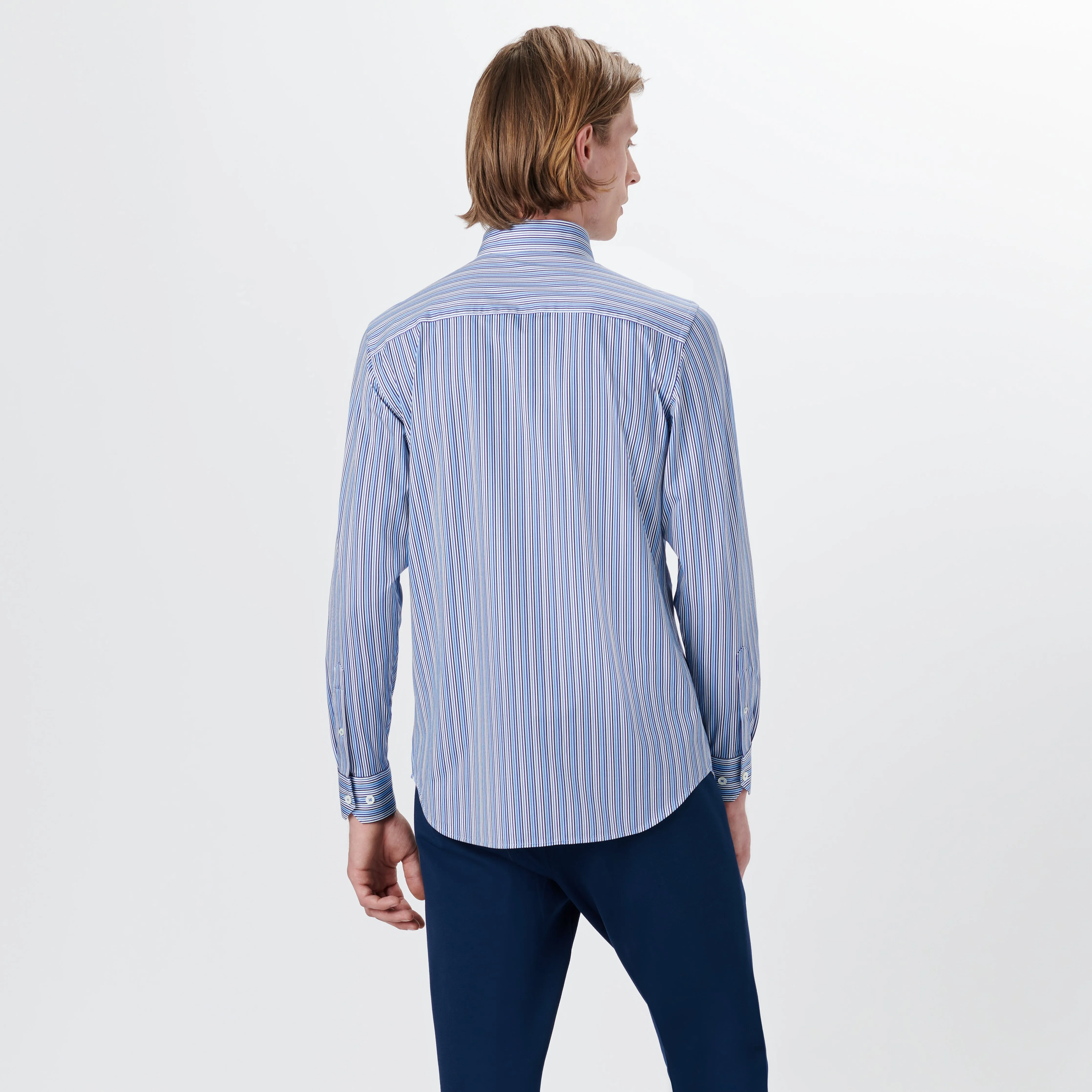 JAMES Barcode Stripe OoohCotton Shirt