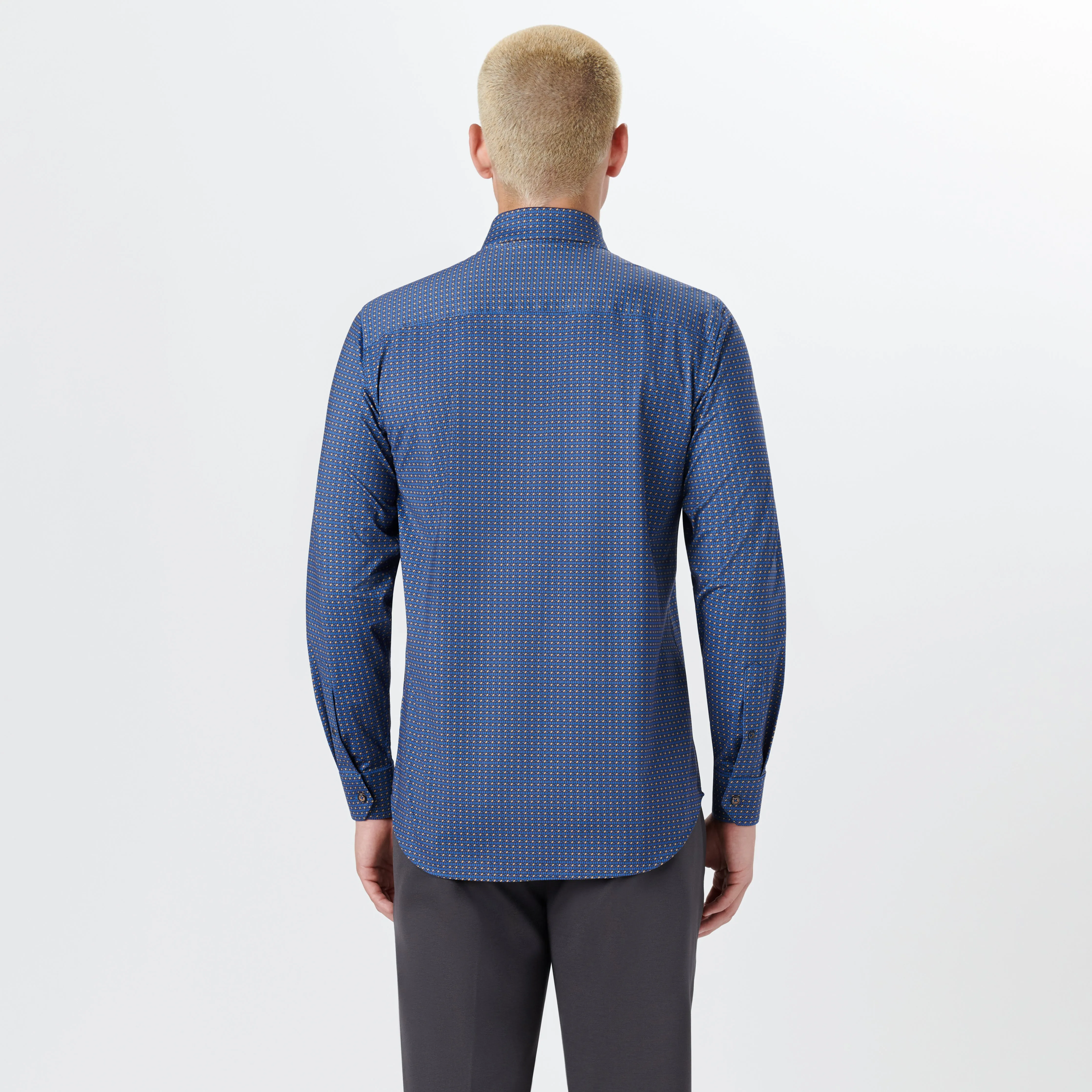 JAMES Geometric Print OoohCotton Shirt