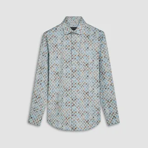 James Honeycomb Print OoohCotton Shirt