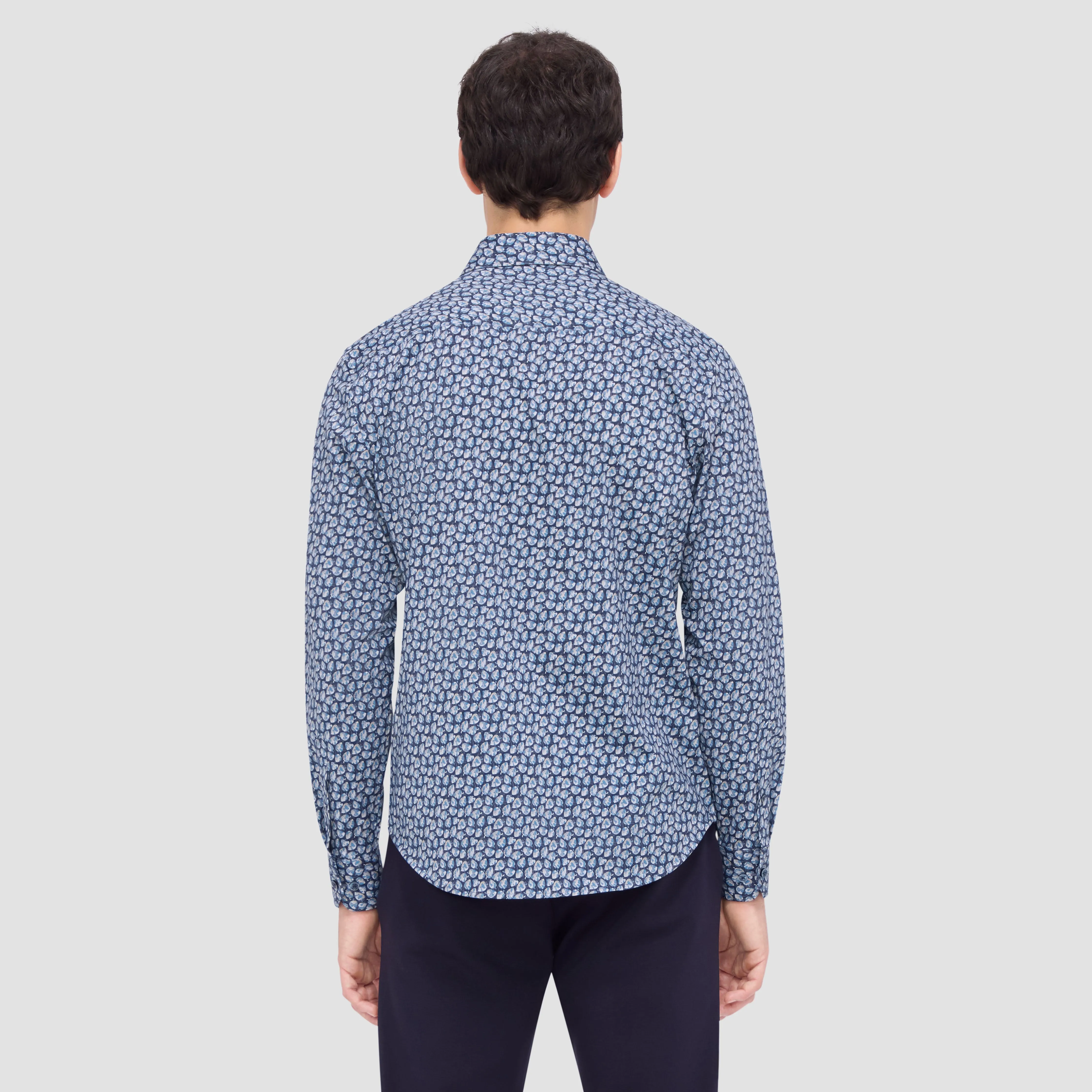 James Leaf Print OoohCotton Shirt