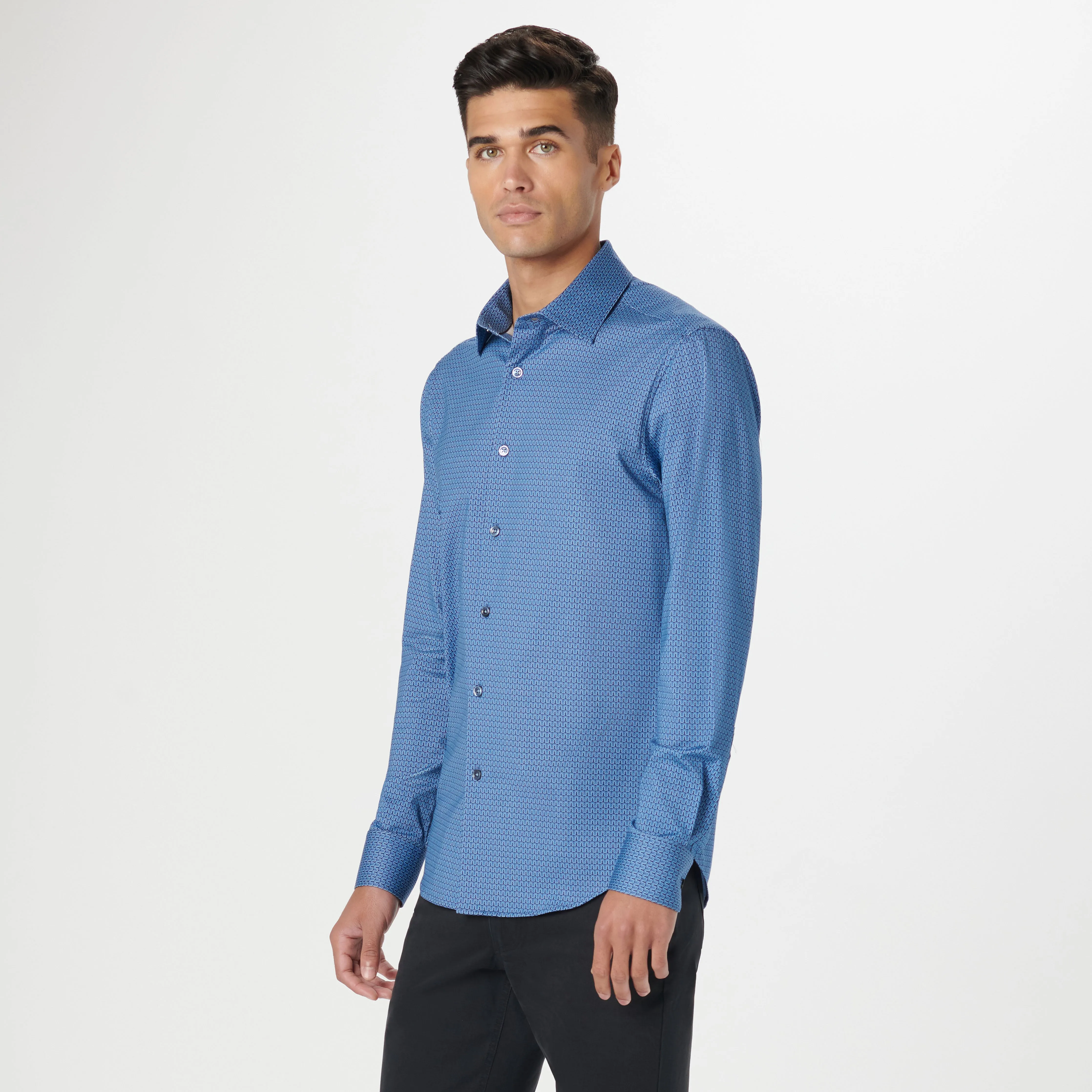 James Serpentine Stripe OoohCotton Shirt