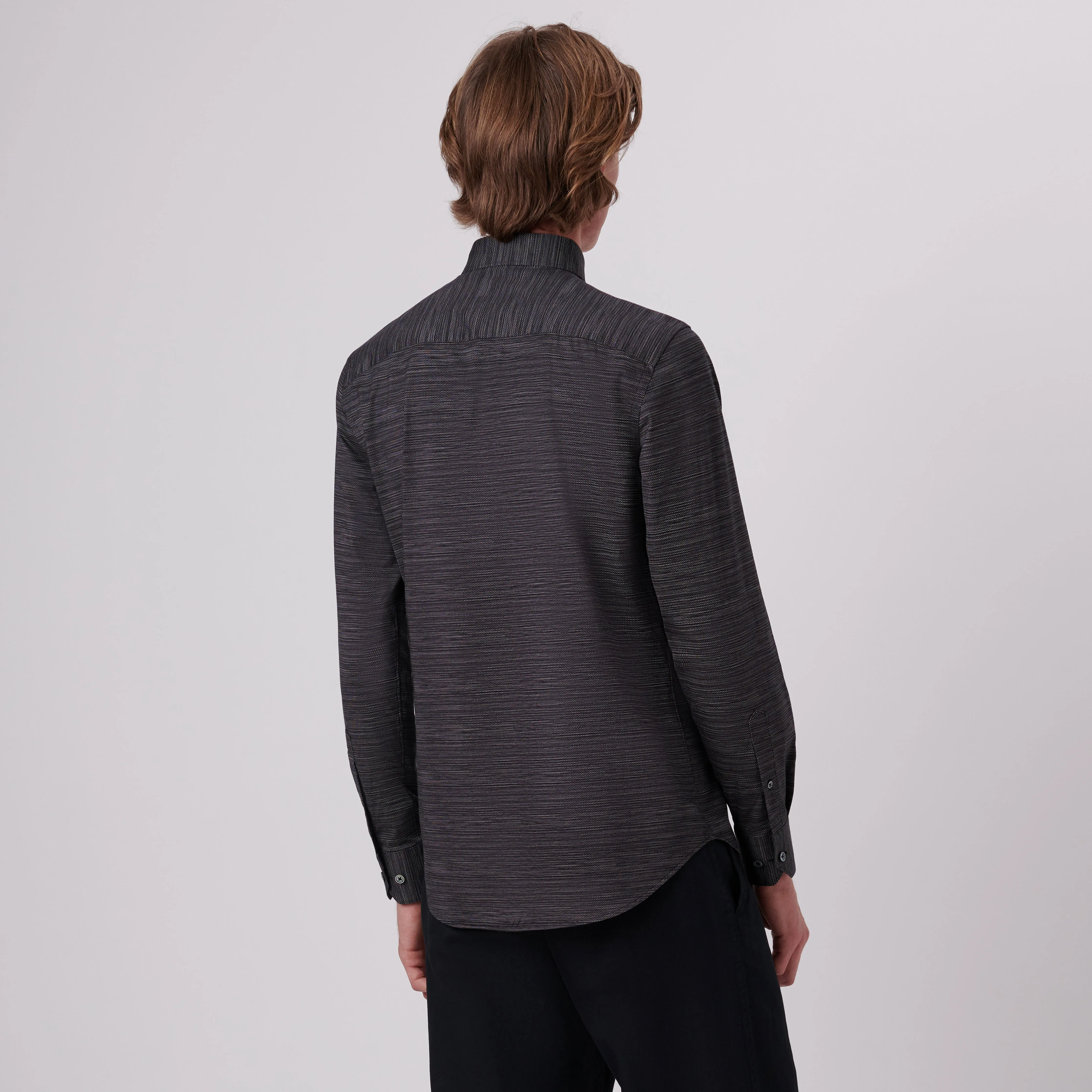 James Striated Print OoohCotton Shirt