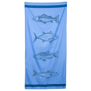 Keep it Reel Beach Towel - Royal