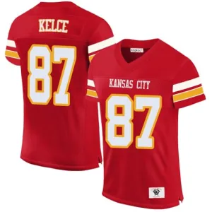 KOPKOC Kansas City Kelce.87 Mens Football Stitched Jerseys