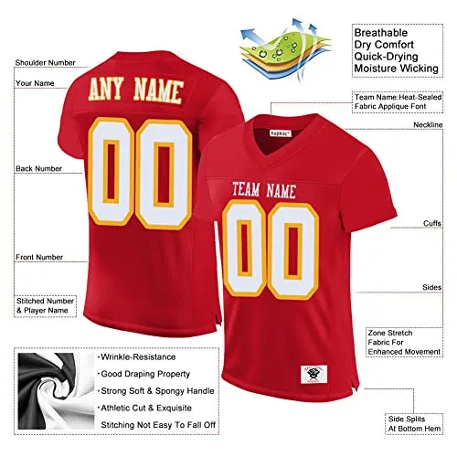 KOPKOC Kansas City Kelce.87 Mens Football Stitched Jerseys