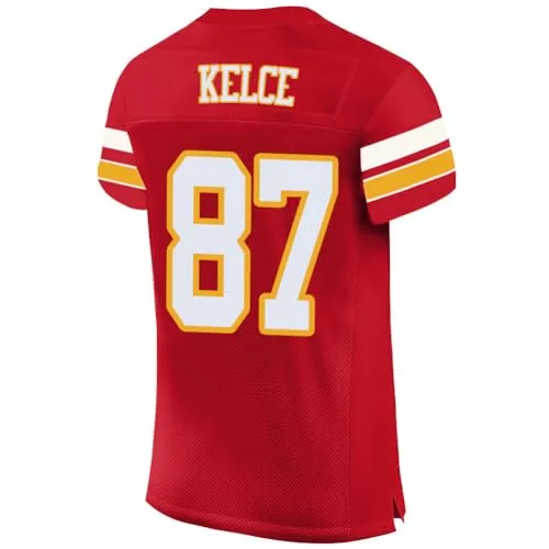KOPKOC Kansas City Kelce.87 Mens Football Stitched Jerseys