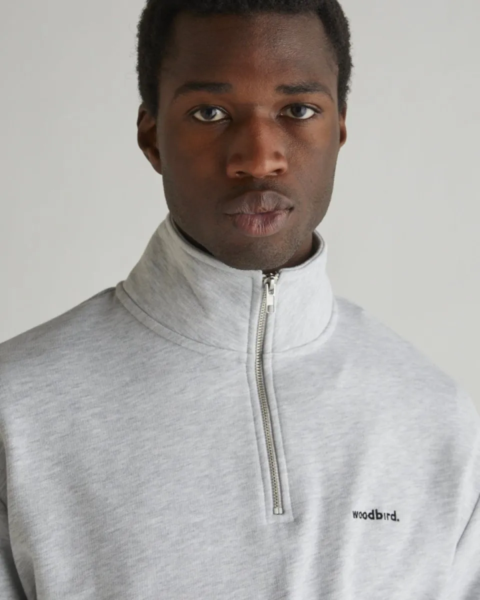 Lass Base Half-zip - Snow Melange