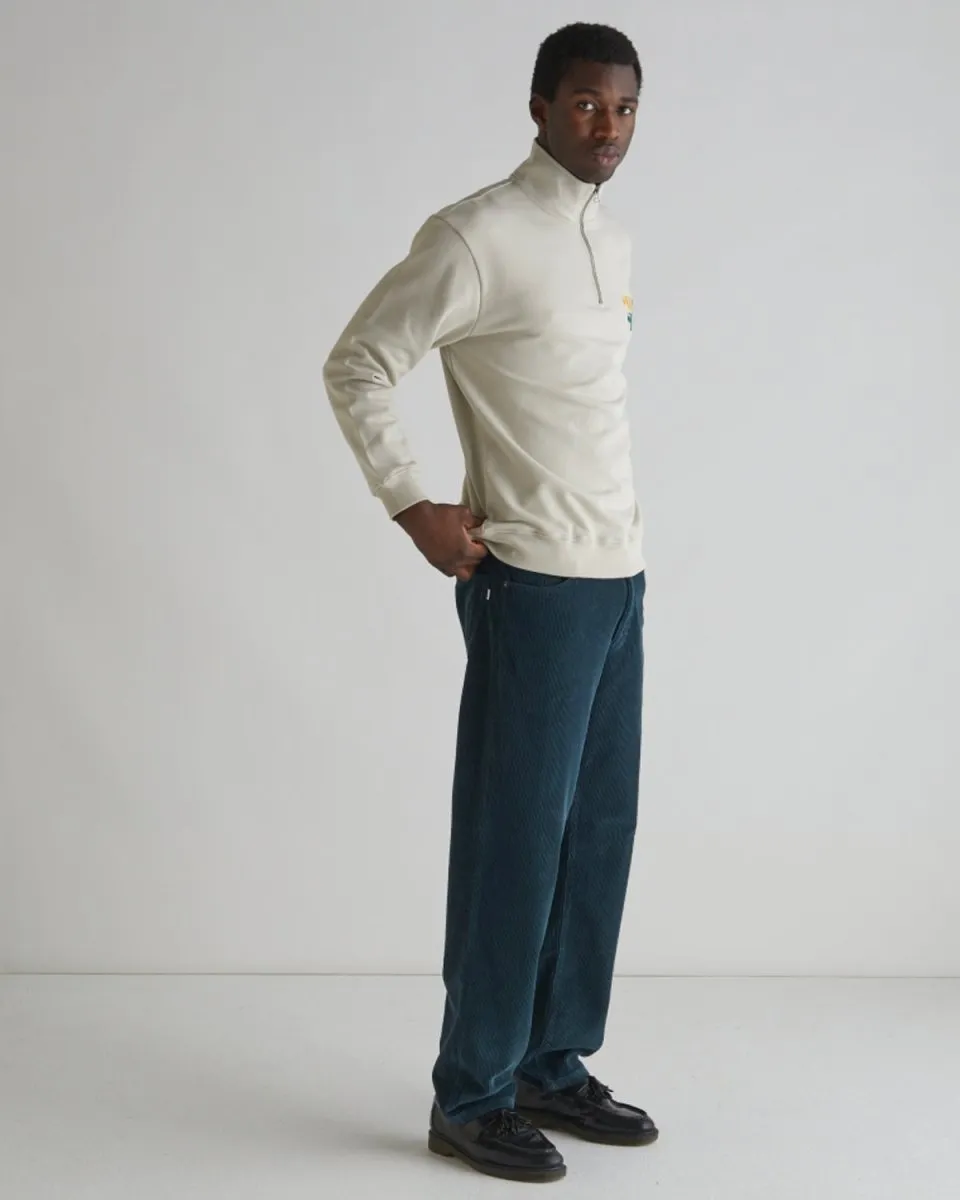 Lass Wirl Half-zip - Light Sand