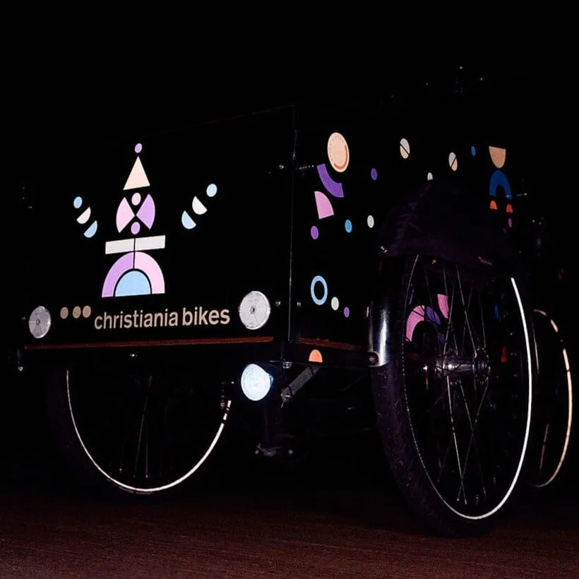 Lastenrad Sticker Set "Playground pastell"