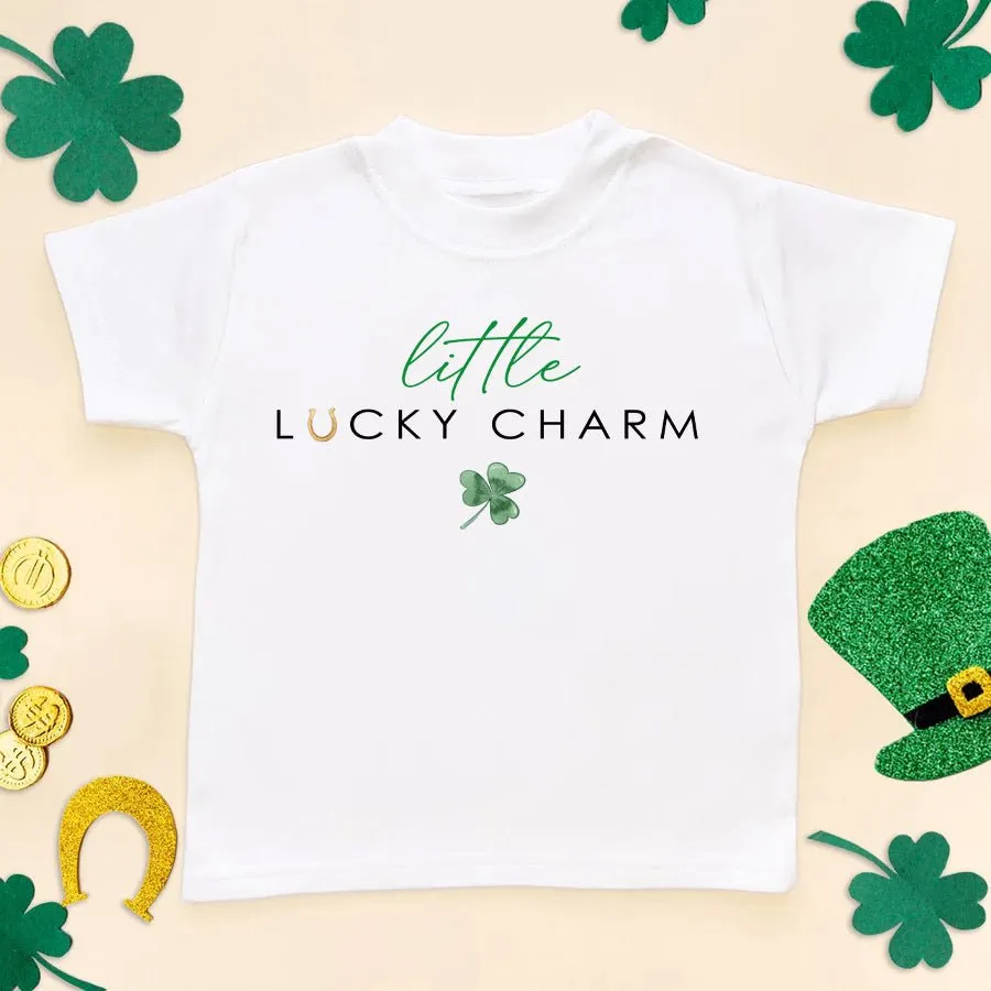 Little Lucky Charm St Patrick's Day Toddler & Kids T Shirt