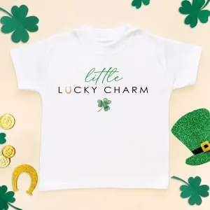 Little Lucky Charm St Patrick's Day Toddler & Kids T Shirt