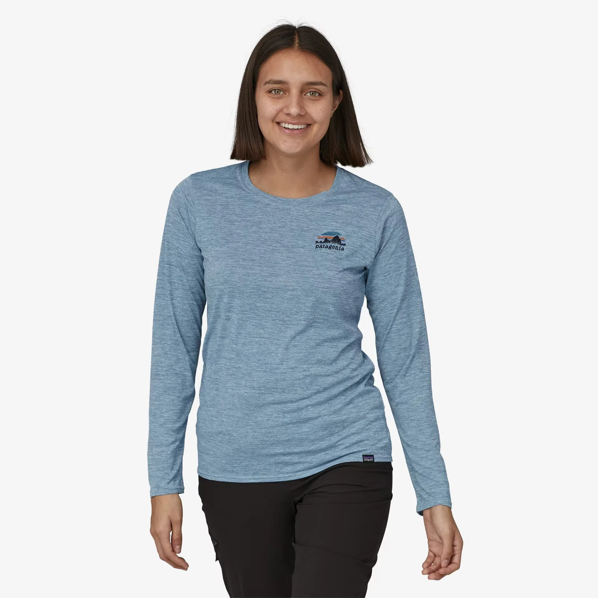 Long-Sleeved Capilene® Cool Daily Graphic Shirt (Women's) - 45205
