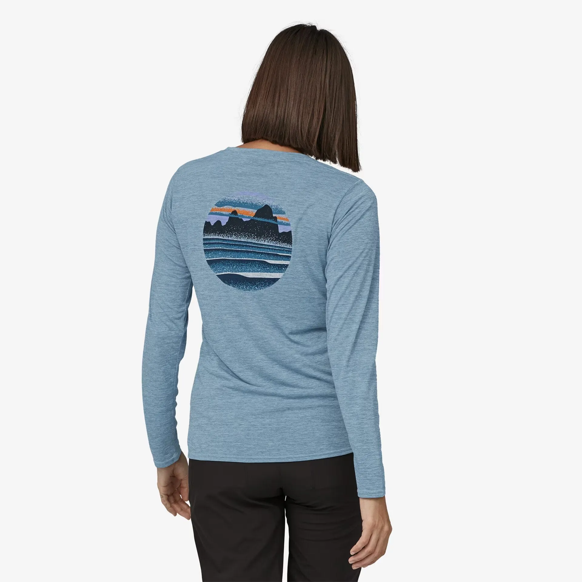 Long-Sleeved Capilene® Cool Daily Graphic Shirt (Women's) - 45205