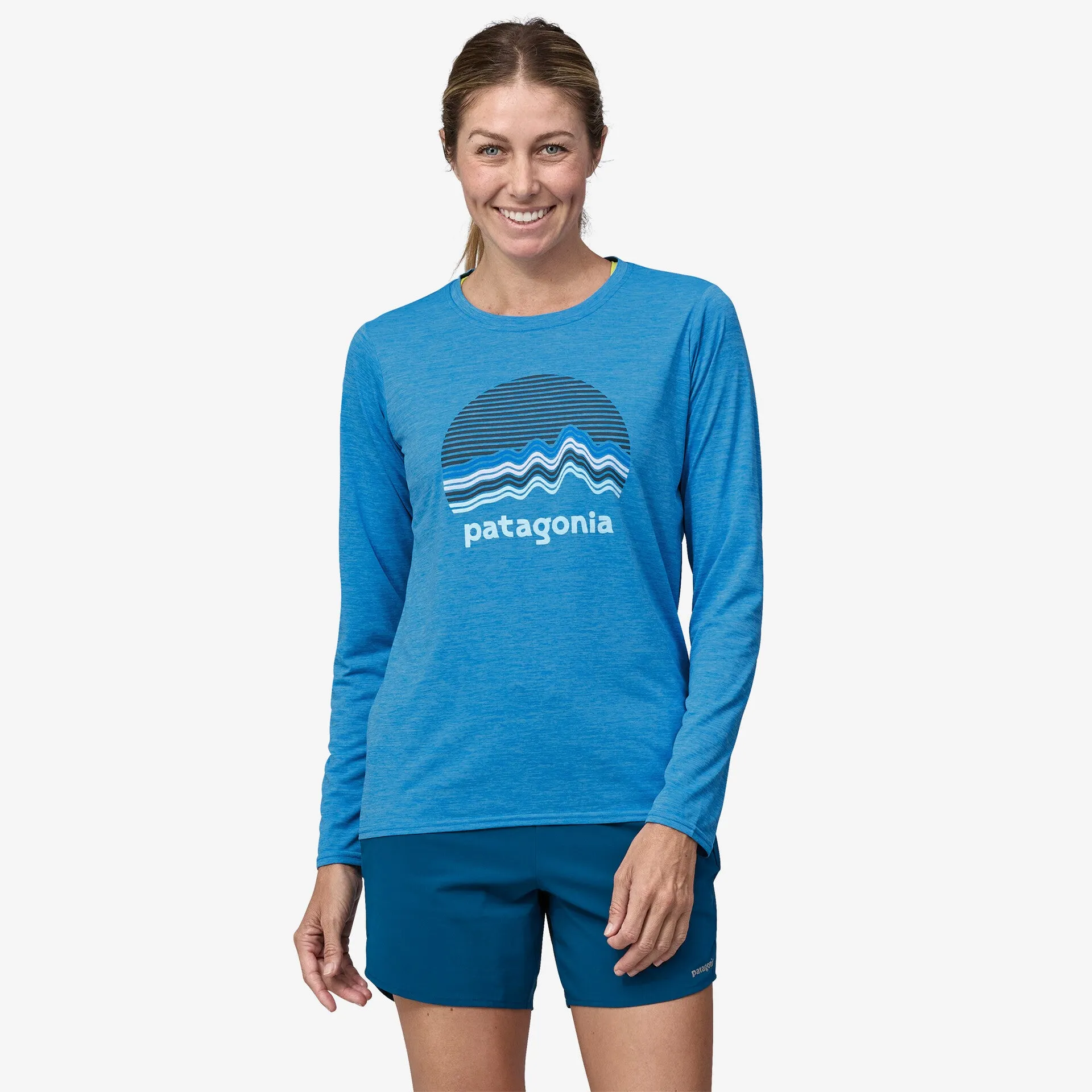 Long-Sleeved Capilene® Cool Daily Graphic Shirt (Women's) - 45205