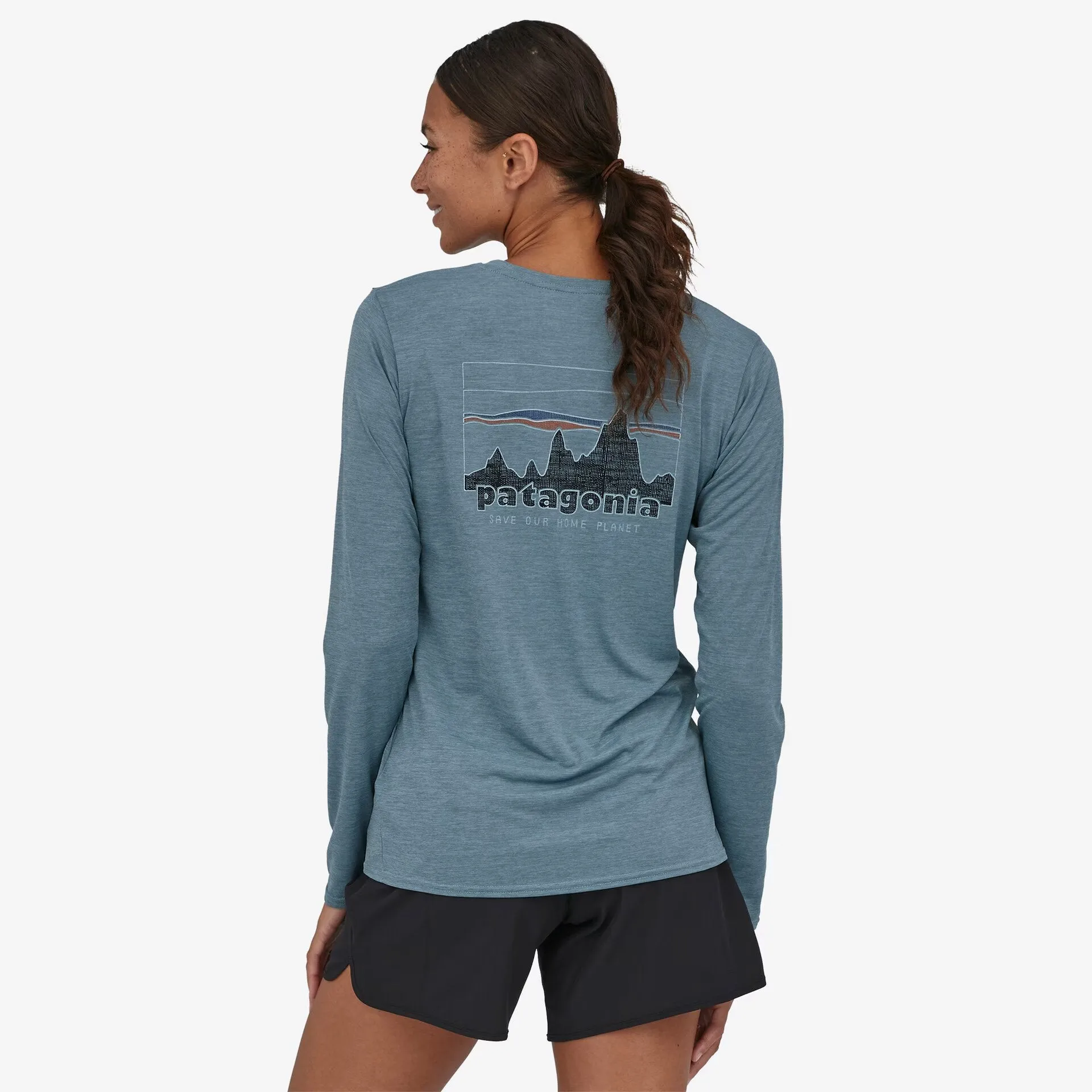 Long-Sleeved Capilene® Cool Daily Graphic Shirt (Women's) - 45205