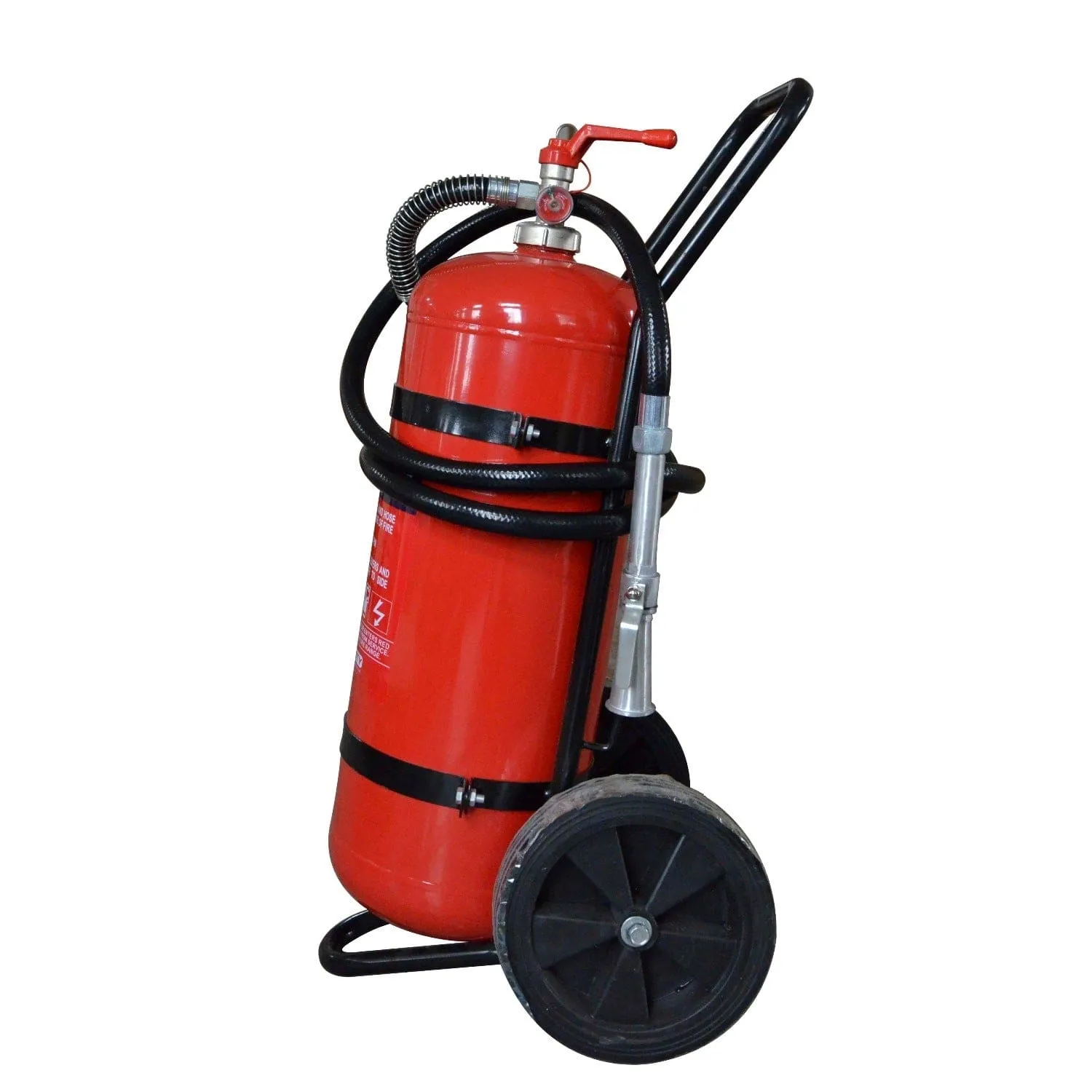 Lords 90% Multi-Use Dry Powder Mobile Trolley Extinguisher 25kg
